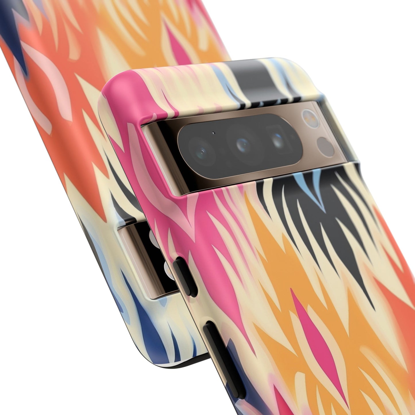 African Print Google Pixel Tough Case Funky African