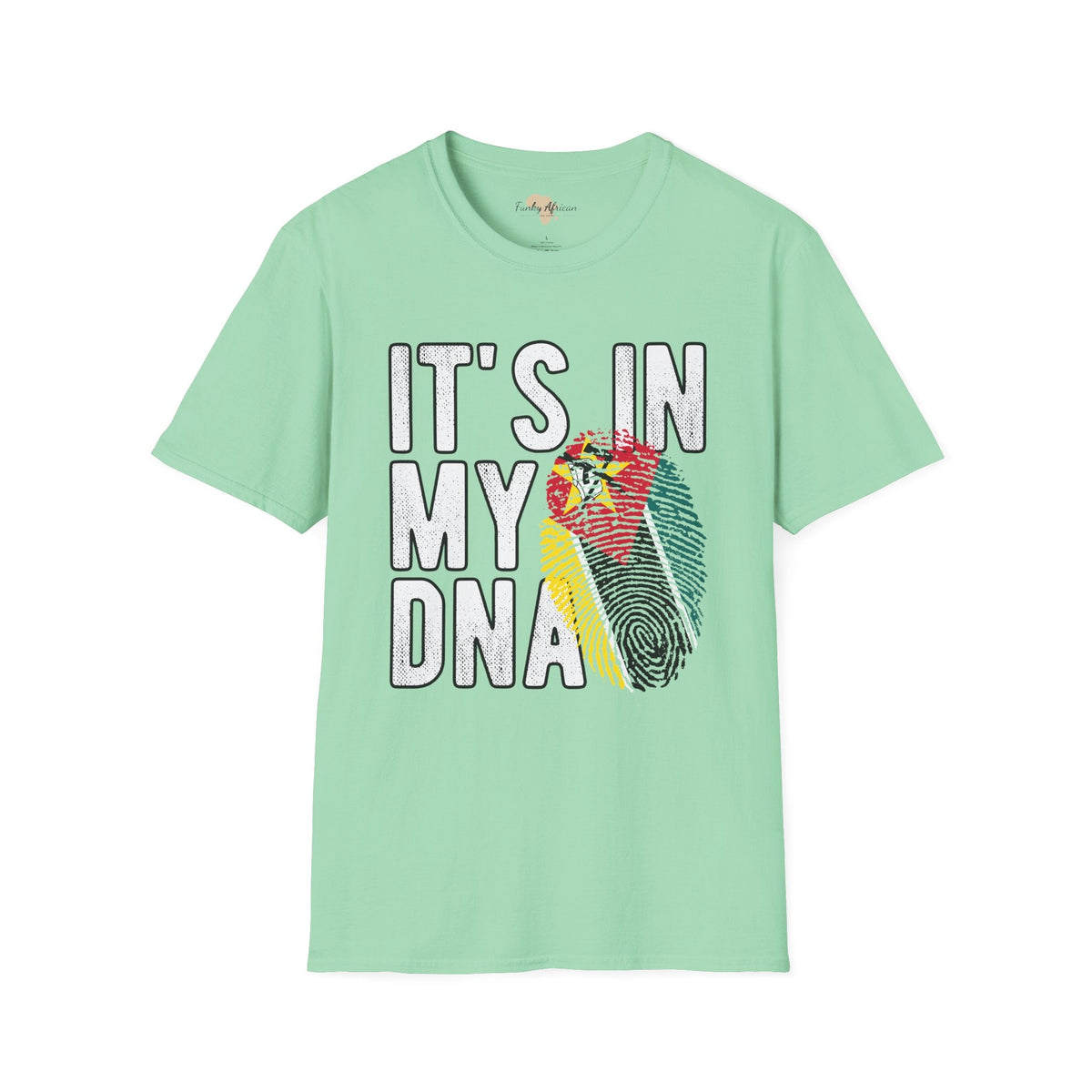 it's in my DNA unisex tee - Mozambique Funky African