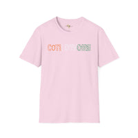 Côte d'Ivoire text unisex softstyle tee
