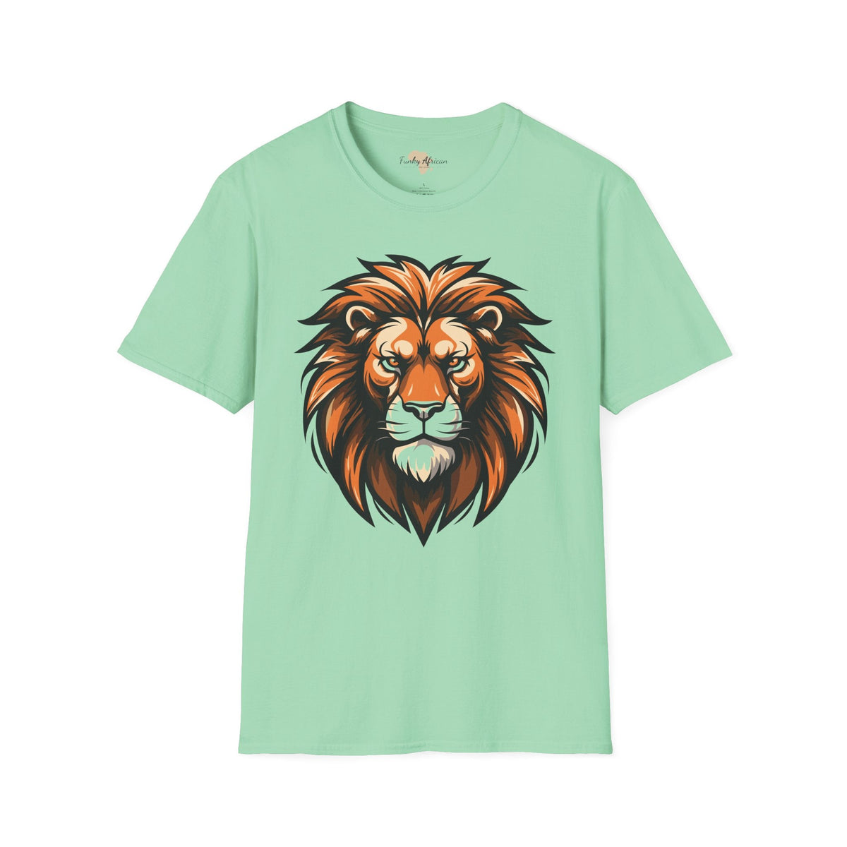Lion unisex softstyle tee Funky African