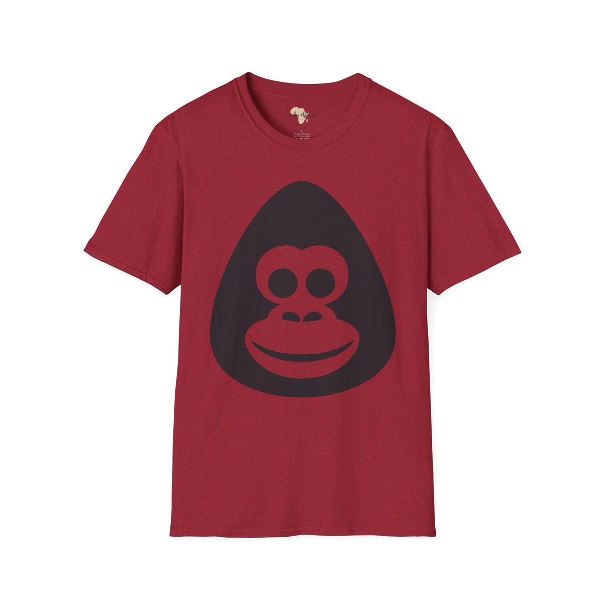 monkey graffiti unisex softstyle tee Funky African
