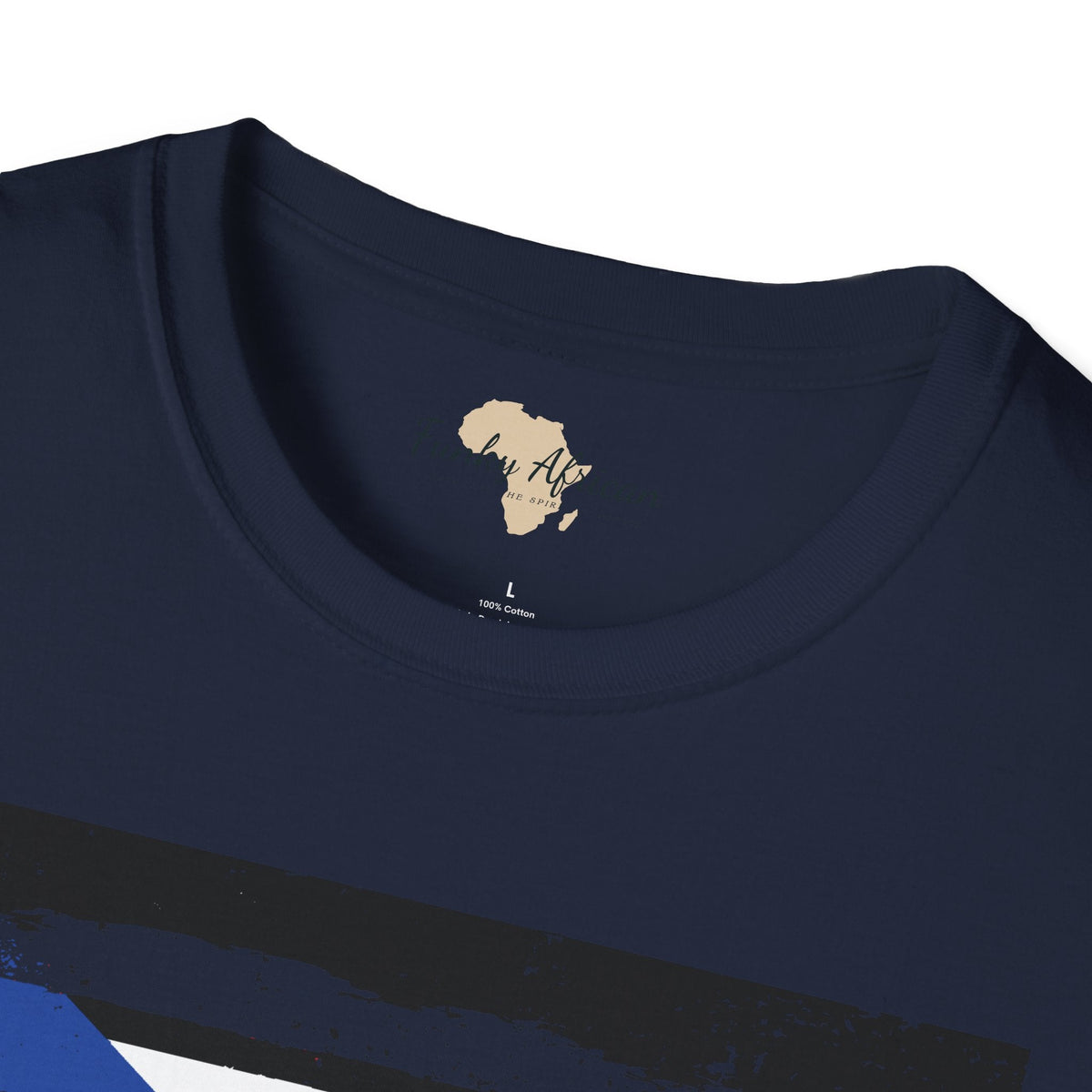 South Sudan strip unisex softstyle tee Funky African