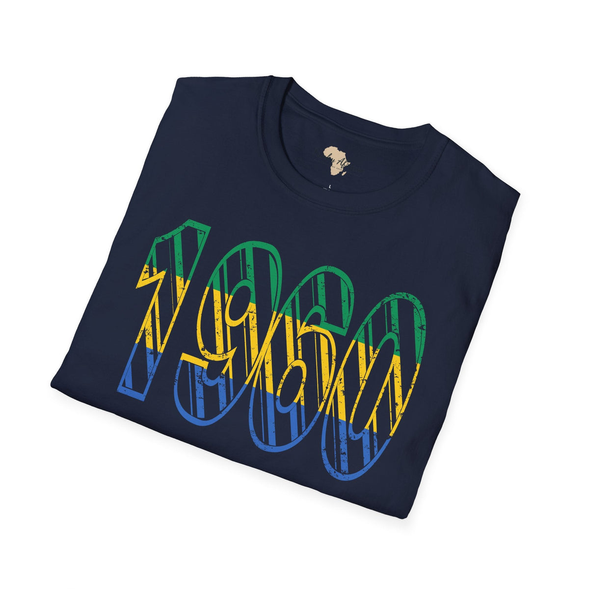 Gabon year unisex softstyle tee Funky African