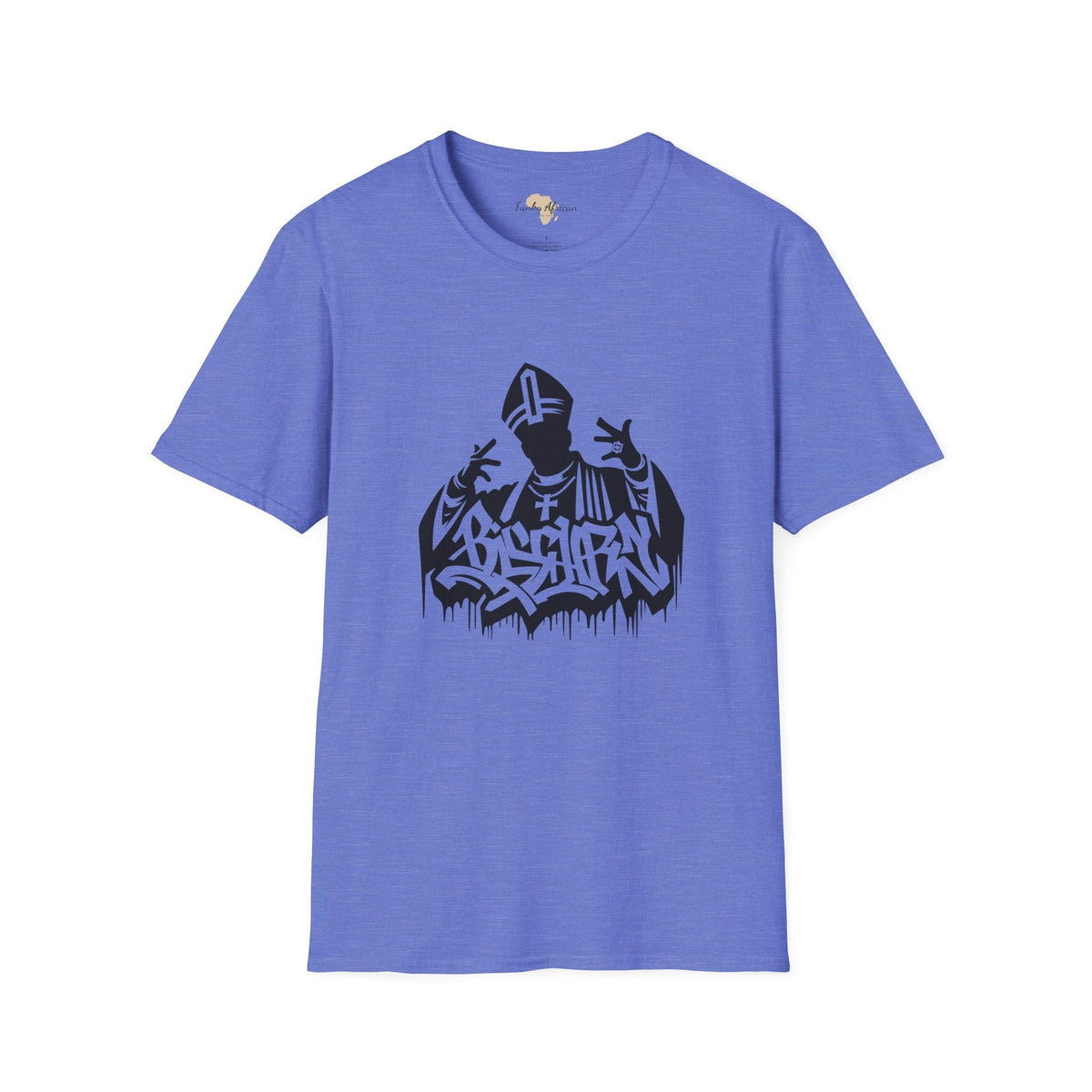 Funky graffiti unisex softstyle tee Funky African