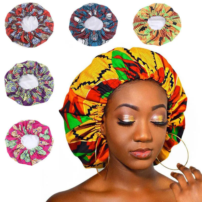 Hair bonnet Funky African