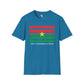 Burkina Faso strip unisex softstyle tee