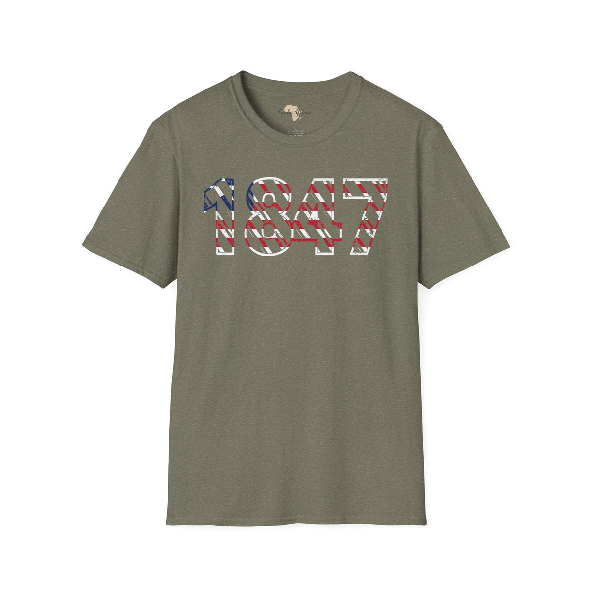 Liberia year unisex softstyle tee Funky African
