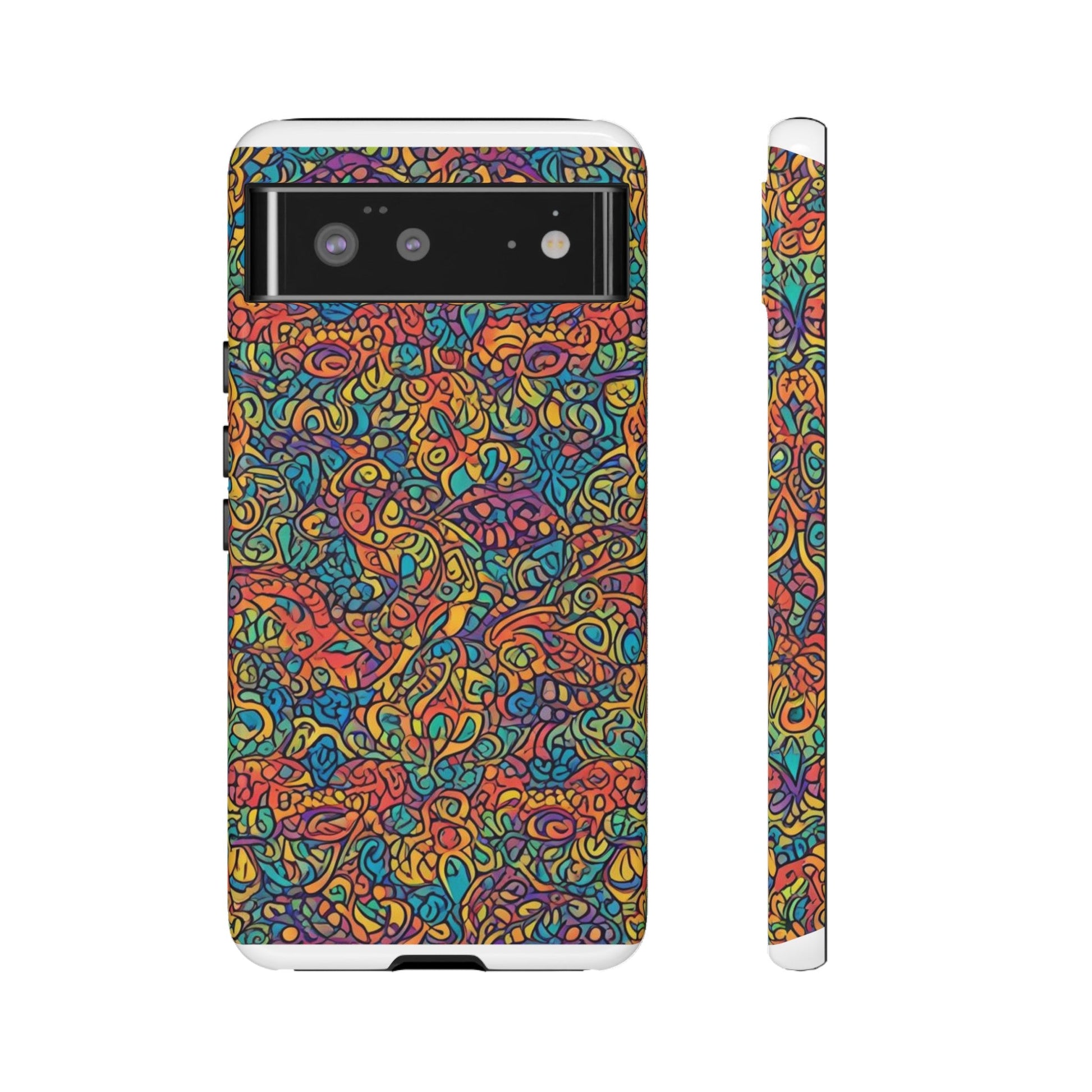 African Print Google Pixel Tough Cases Funky African