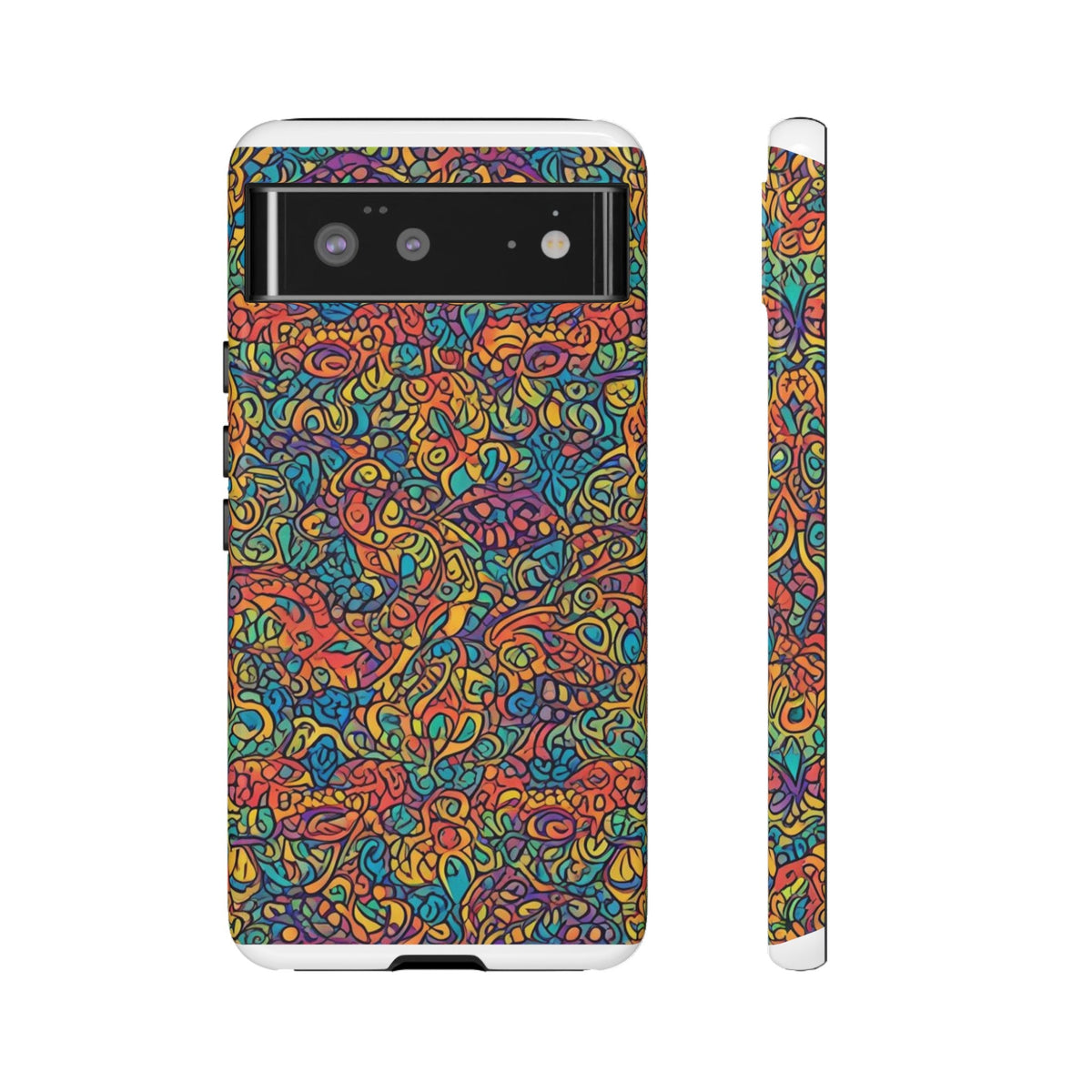 African Print Google Pixel Tough Cases Funky African