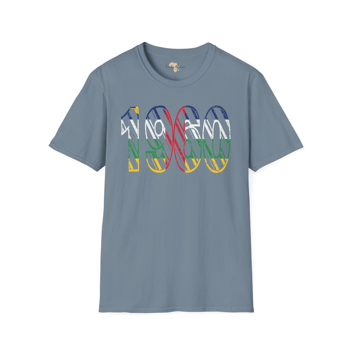 Central African Republic year unisex softstyle tee Funky African