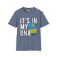it's in my DNA unisex tee - Rwanda