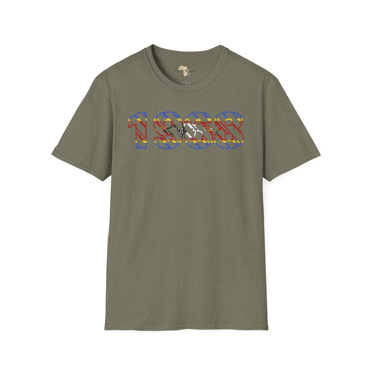 Eswatini year unisex softstyle tee Funky African