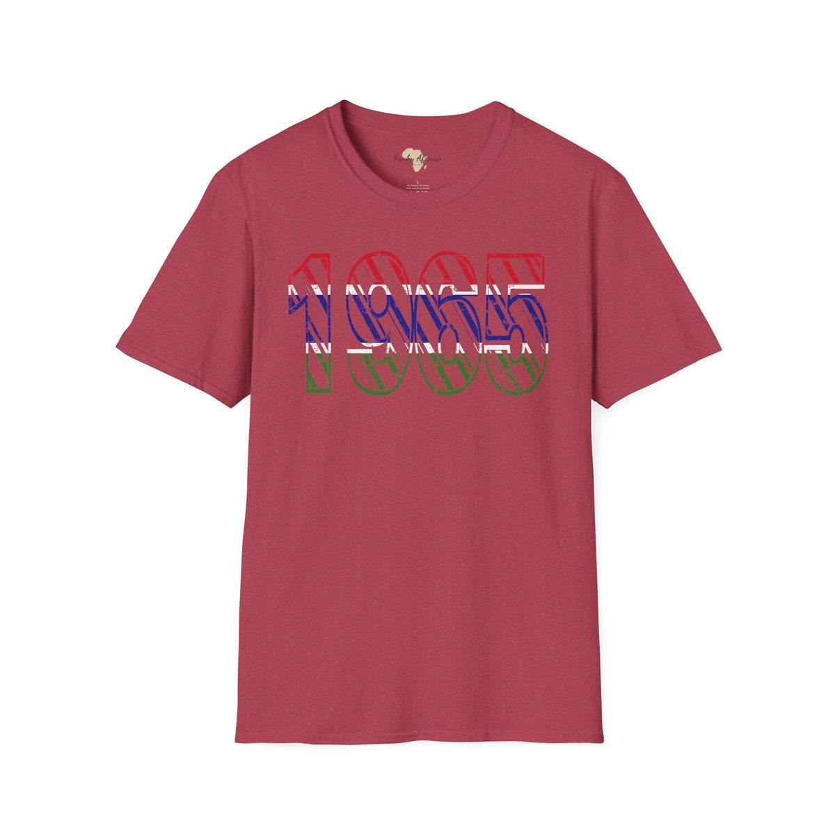 Gambia year unisex softstyle tee Funky African