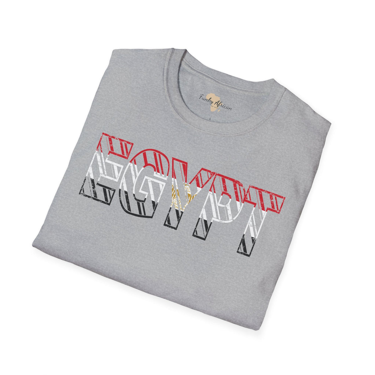 Egypt text unisex softstyle tee Funky African