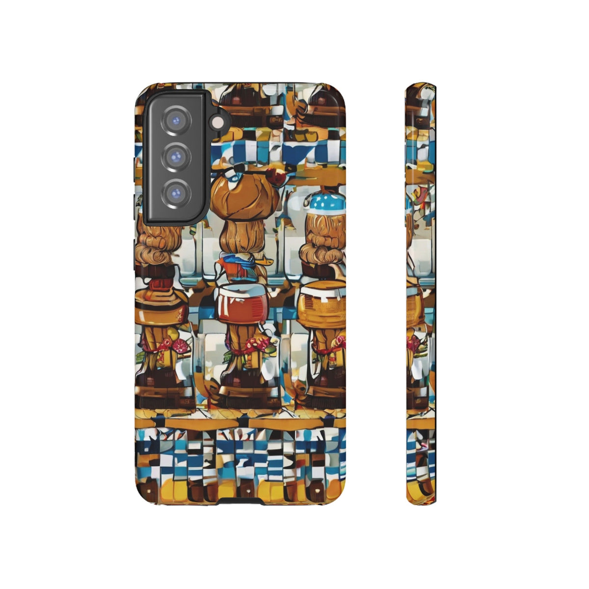 African Print Samsung Galaxy Tough Case Funky African
