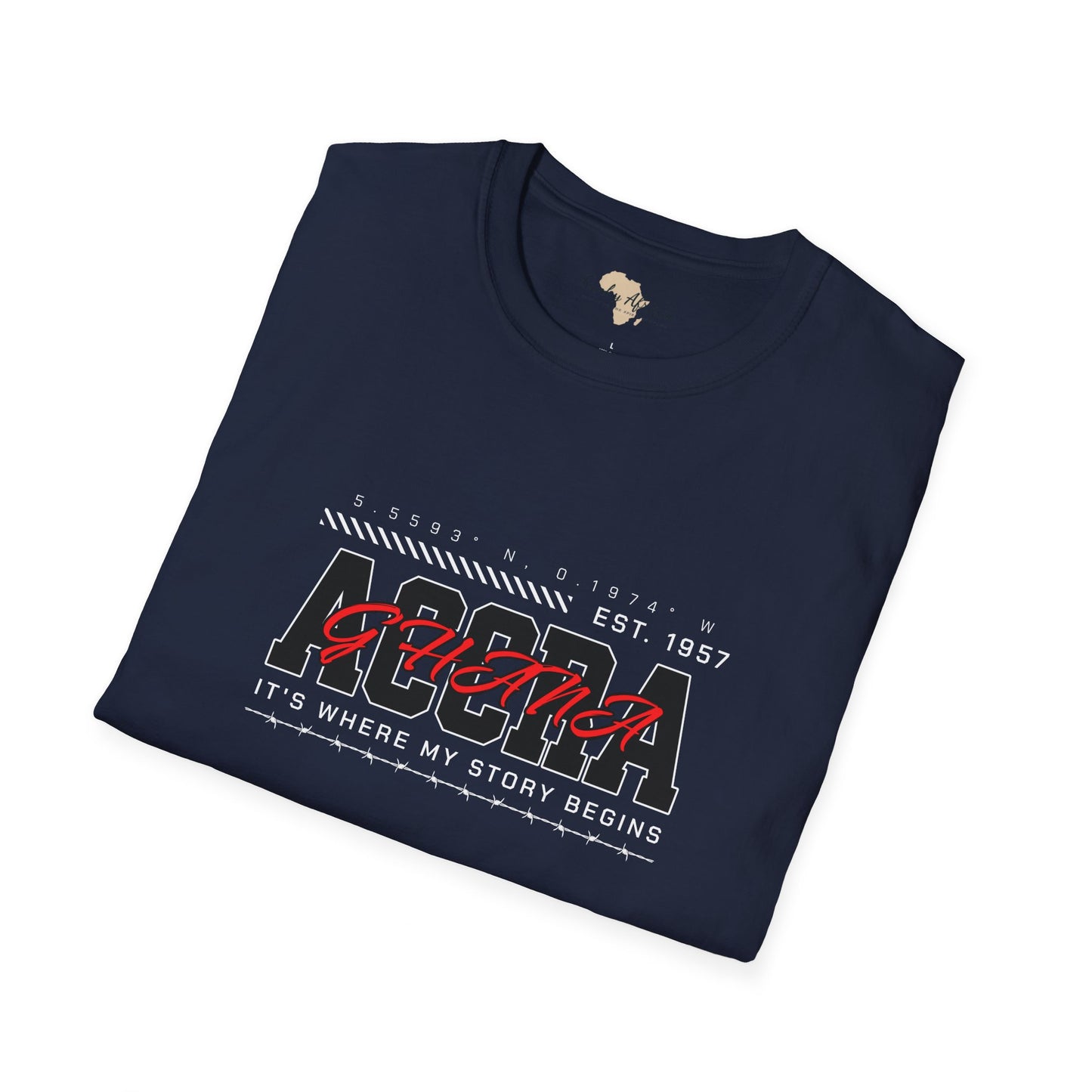 Accra Ghana unisex softstyle tee