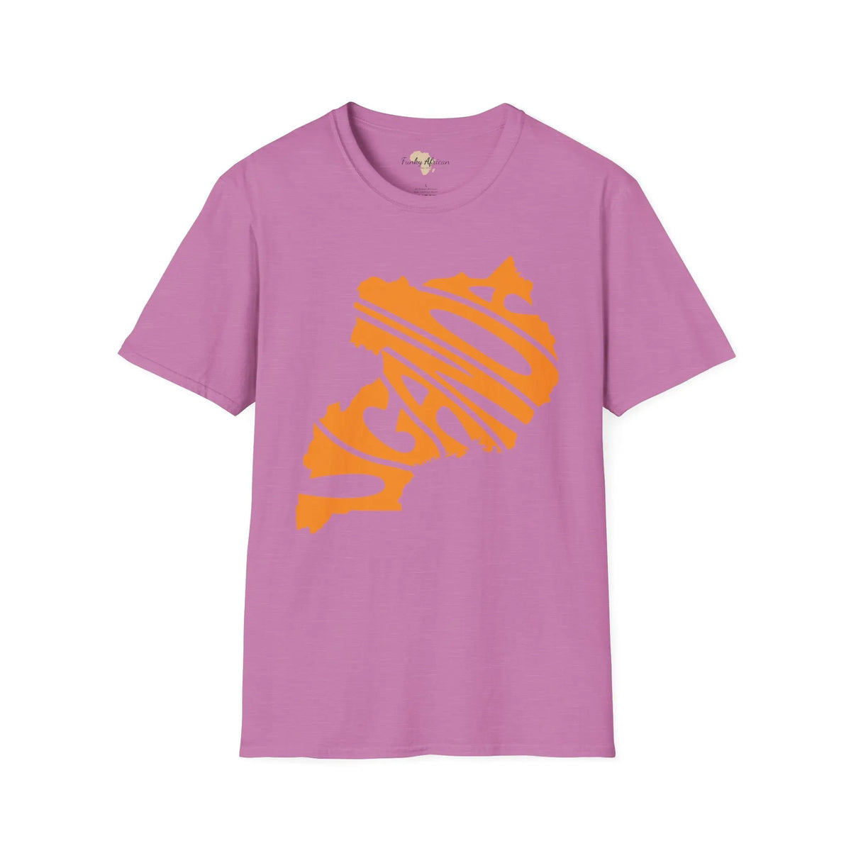 Uganda cut unisex softstyle tee Funky African
