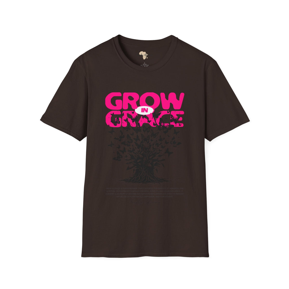 Grow in Grace unisex tee Funky African