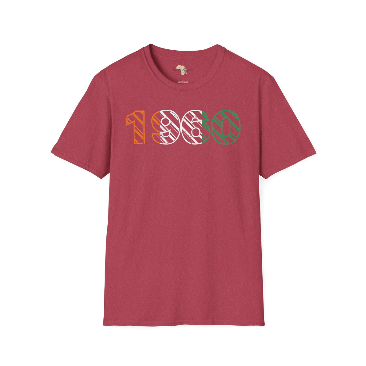 Côte d'Ivoire year unisex softstyle tee Funky African