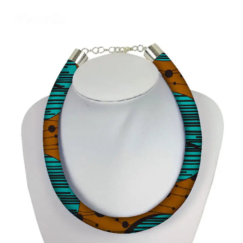 Geometric Women's African Ethnic Necklace Funky African