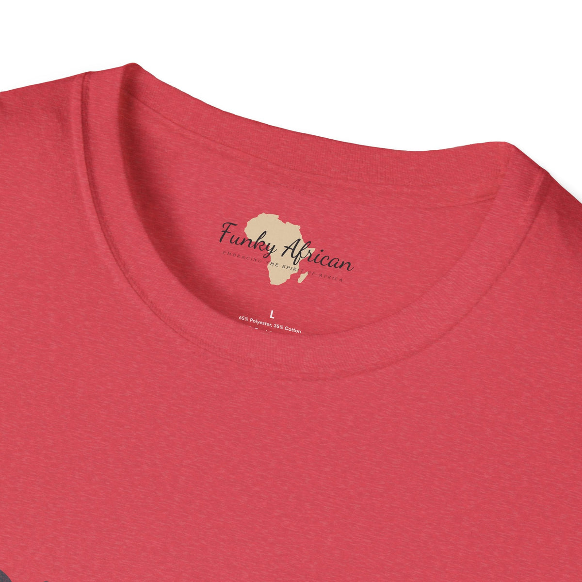 Blessed unisex softstyle tee Funky African