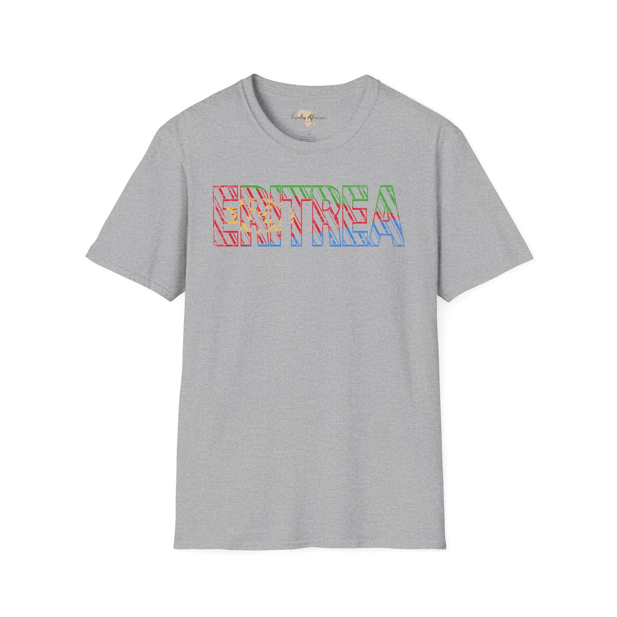 Eritrea text unisex softstyle tee Funky African