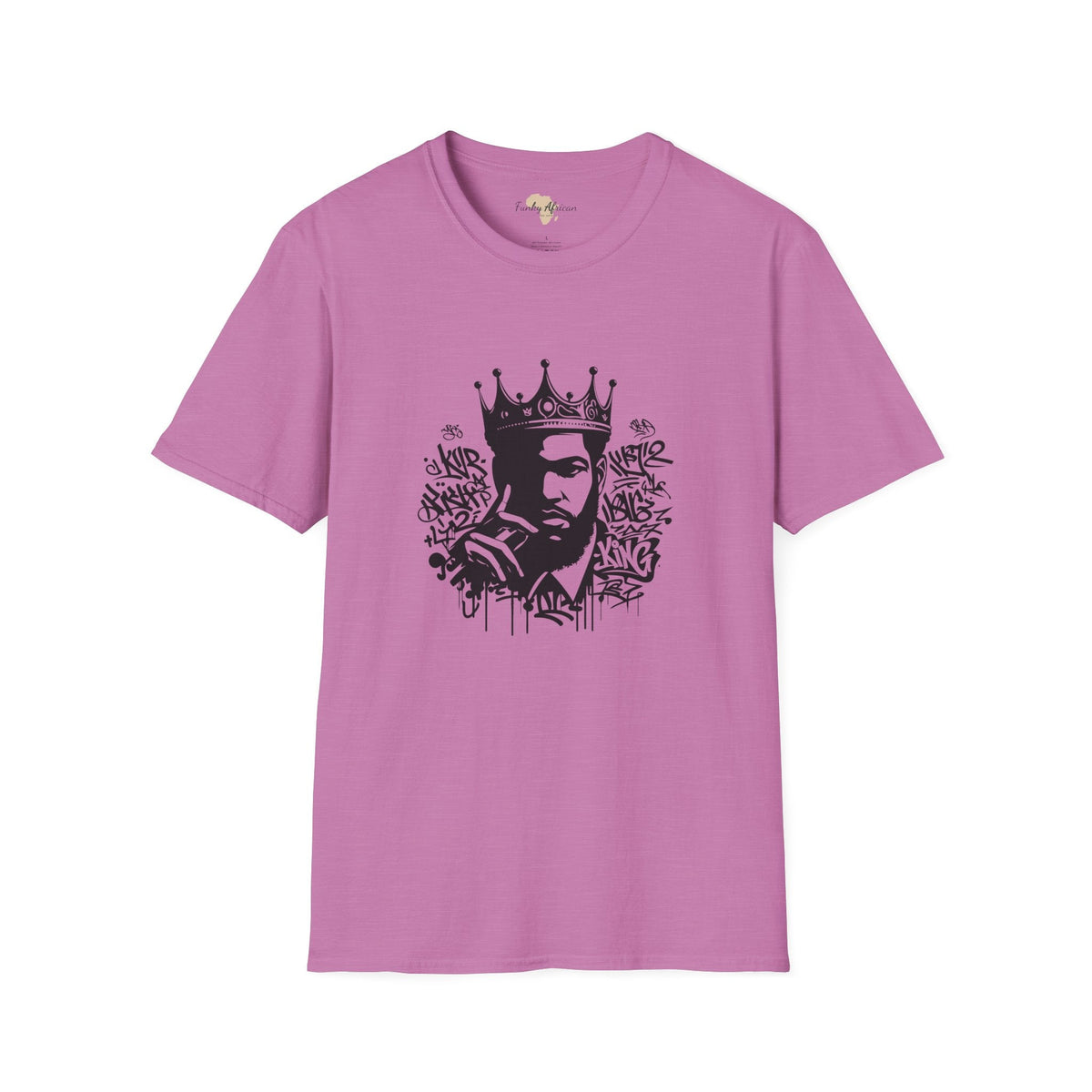 African King graffiti unisex softstyle tee Funky African