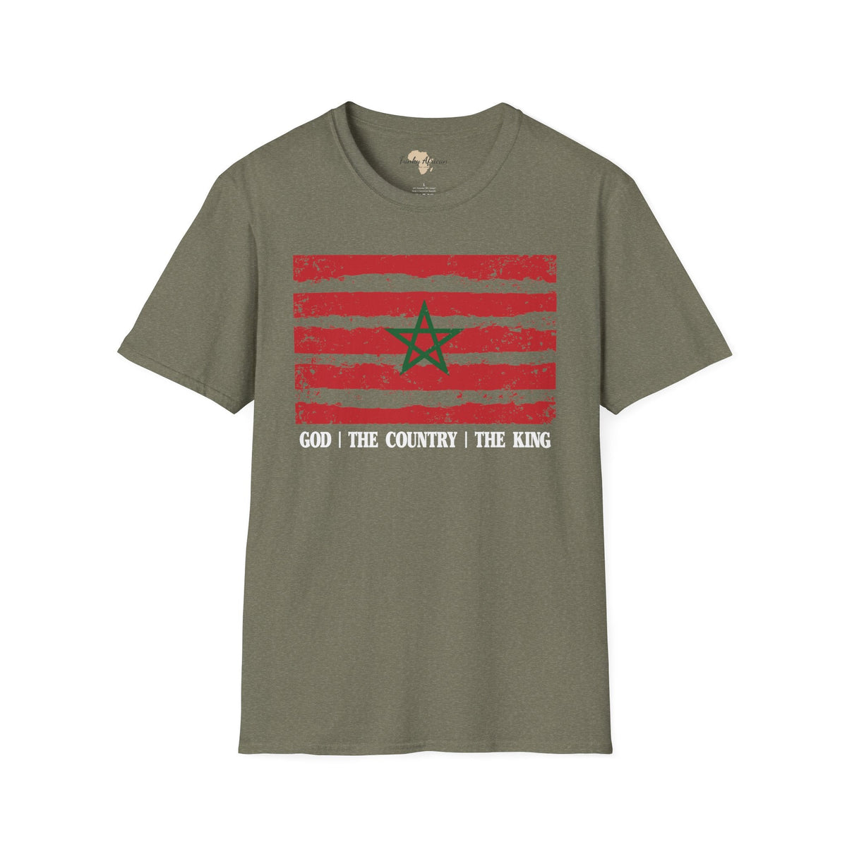 Morocco strip unisex softstyle tee Funky African