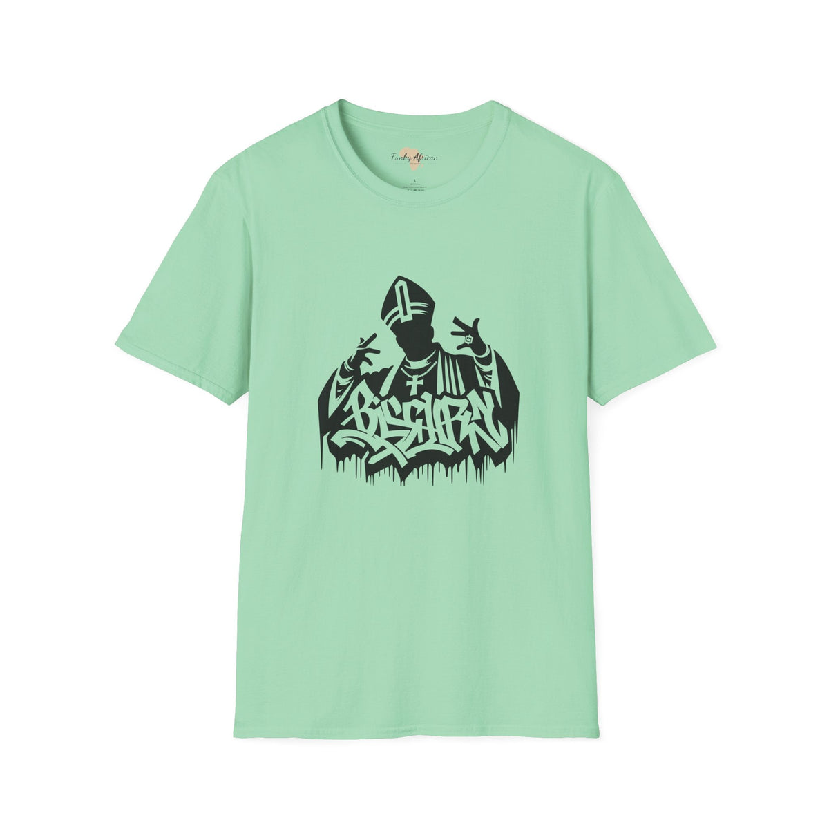 Funky graffiti unisex softstyle tee Funky African