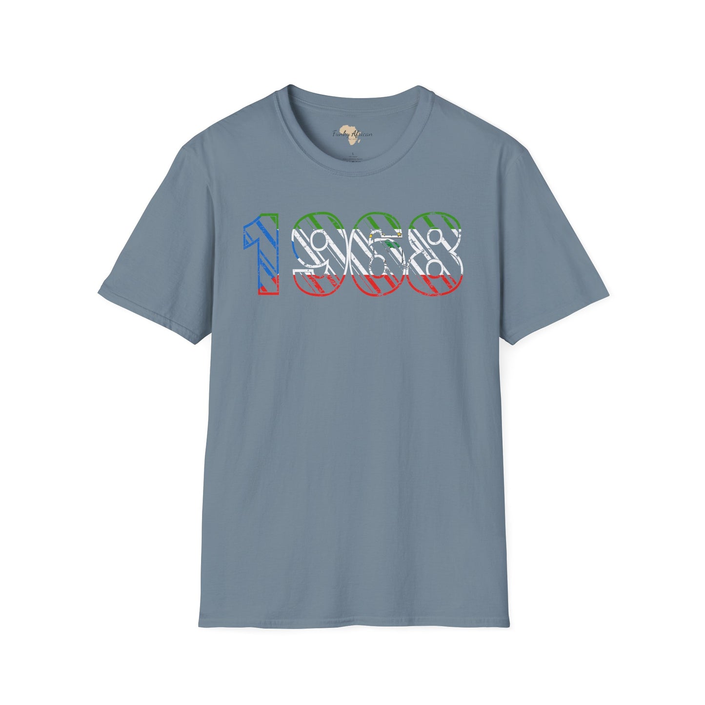 Equatorial Guinea year unisex softstyle tee
