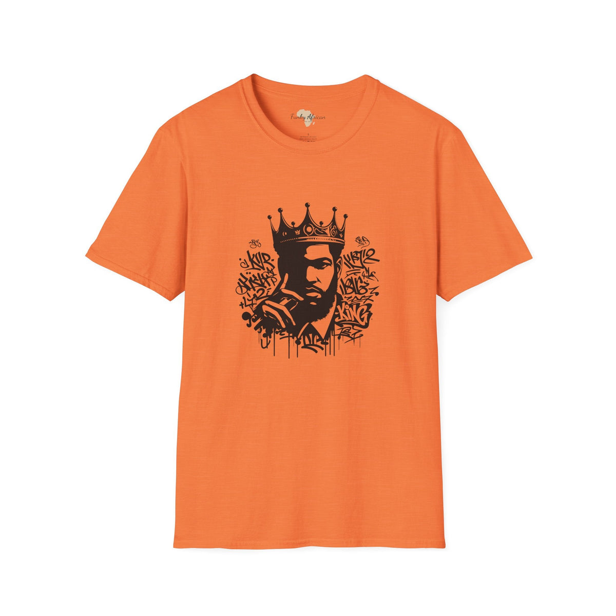 African King graffiti unisex softstyle tee Funky African
