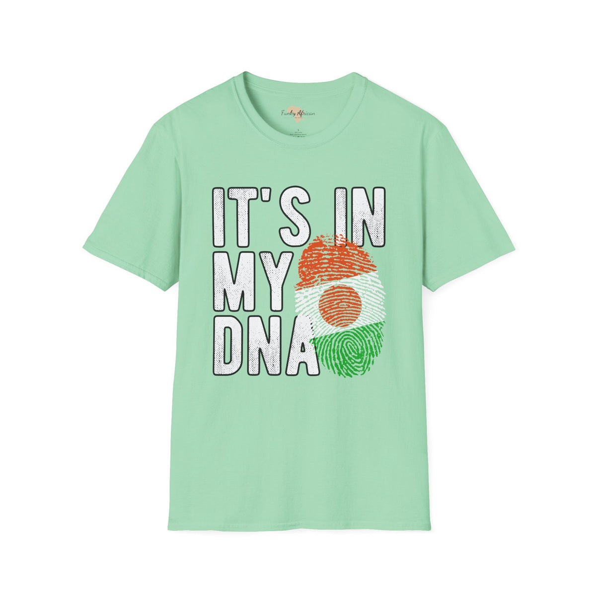 it's in my DNA unisex tee - Nigerien Funky African