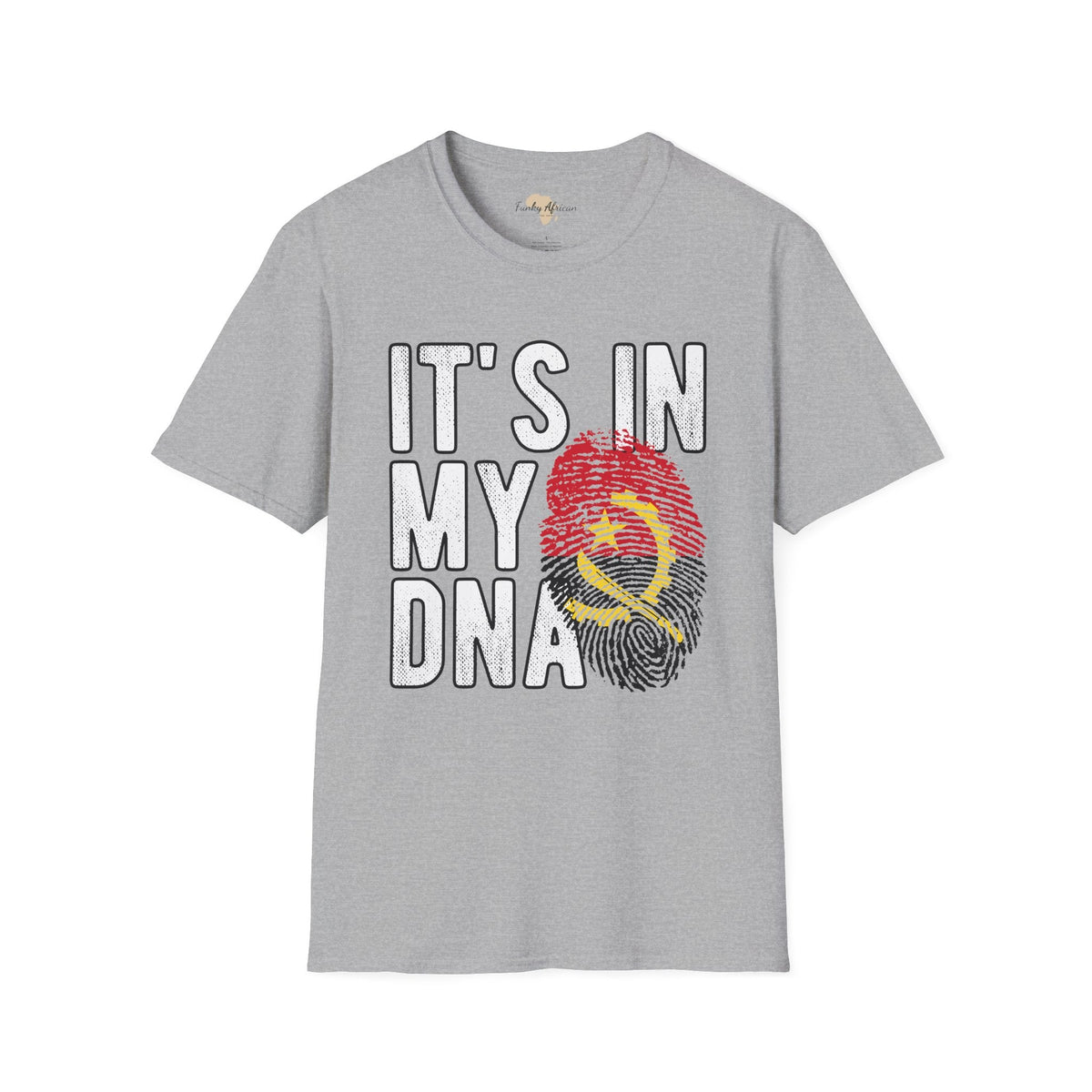 it's in my DNA unisex tee - Angola Funky African