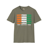 Côte d'Ivoire strip unisex softstyle tee