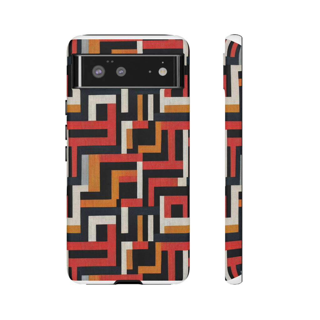 African Print Google Pixel Tough Cases Funky African