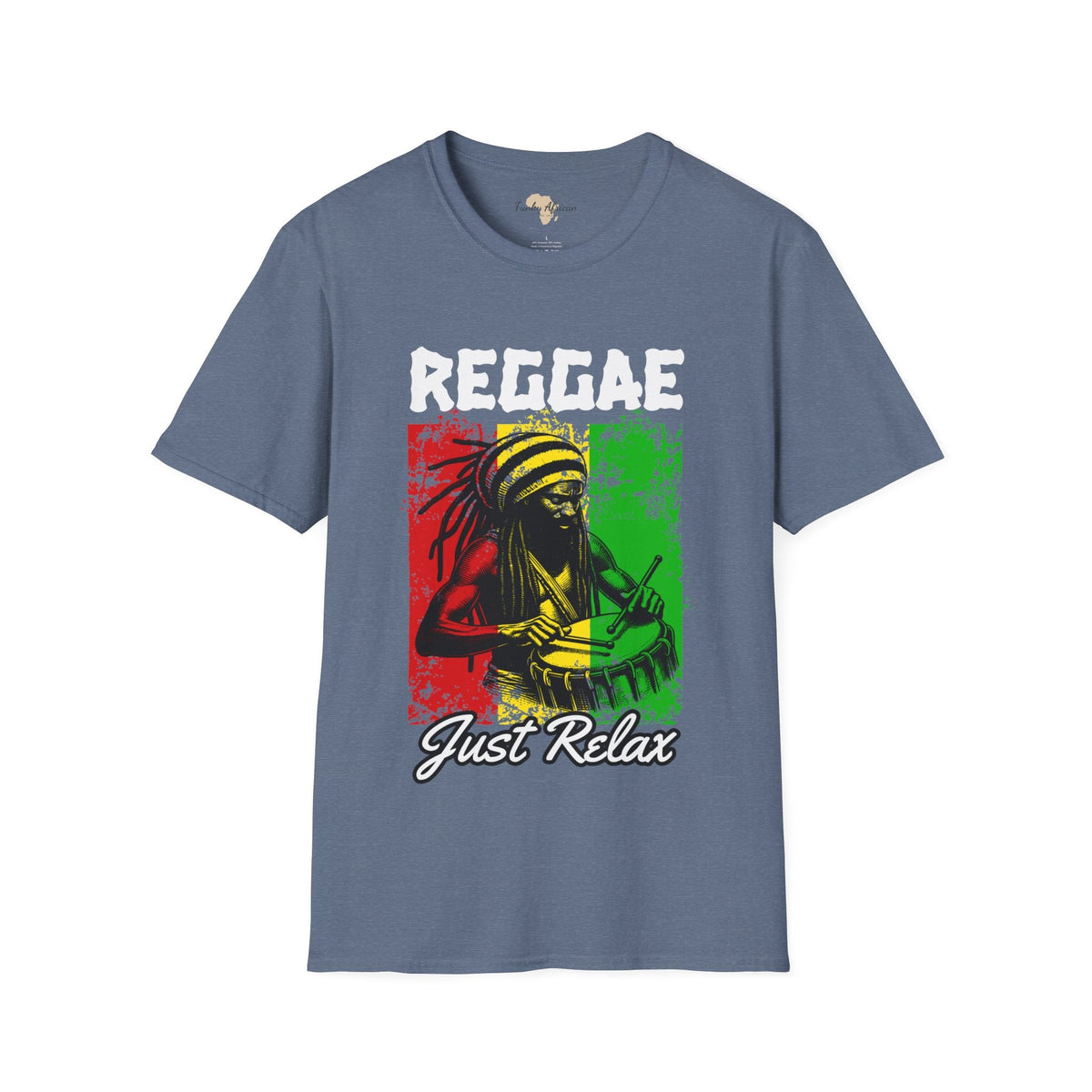 Reggae just relax unisex tee Funky African