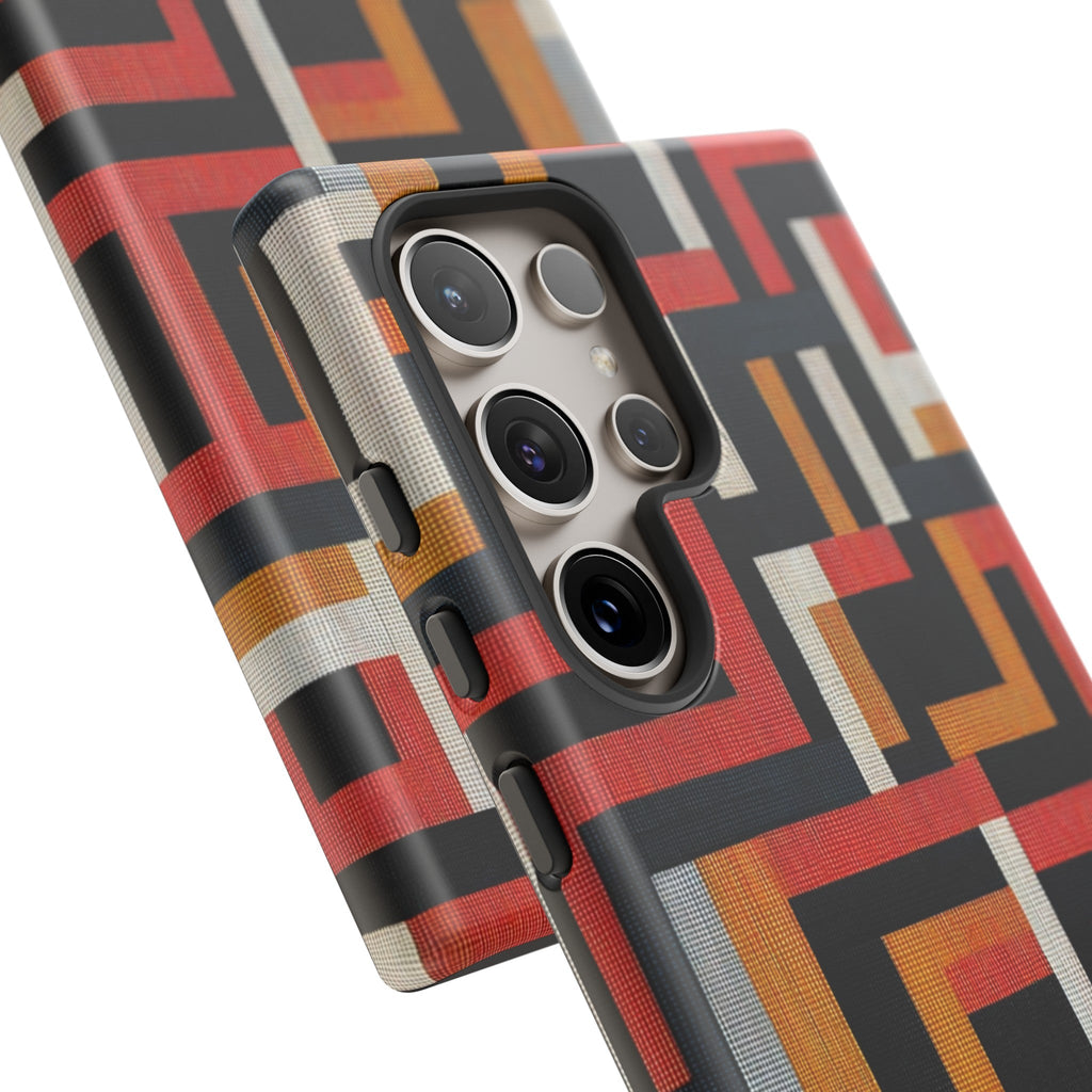 African Print Samsung Galaxy Tough Case Funky African