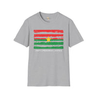 Burkina Faso strip unisex softstyle tee
