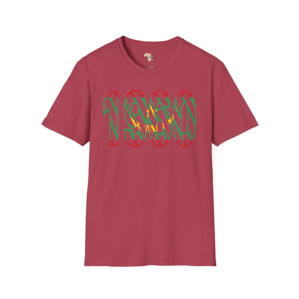 Mauritania year unisex softstyle tee Funky African