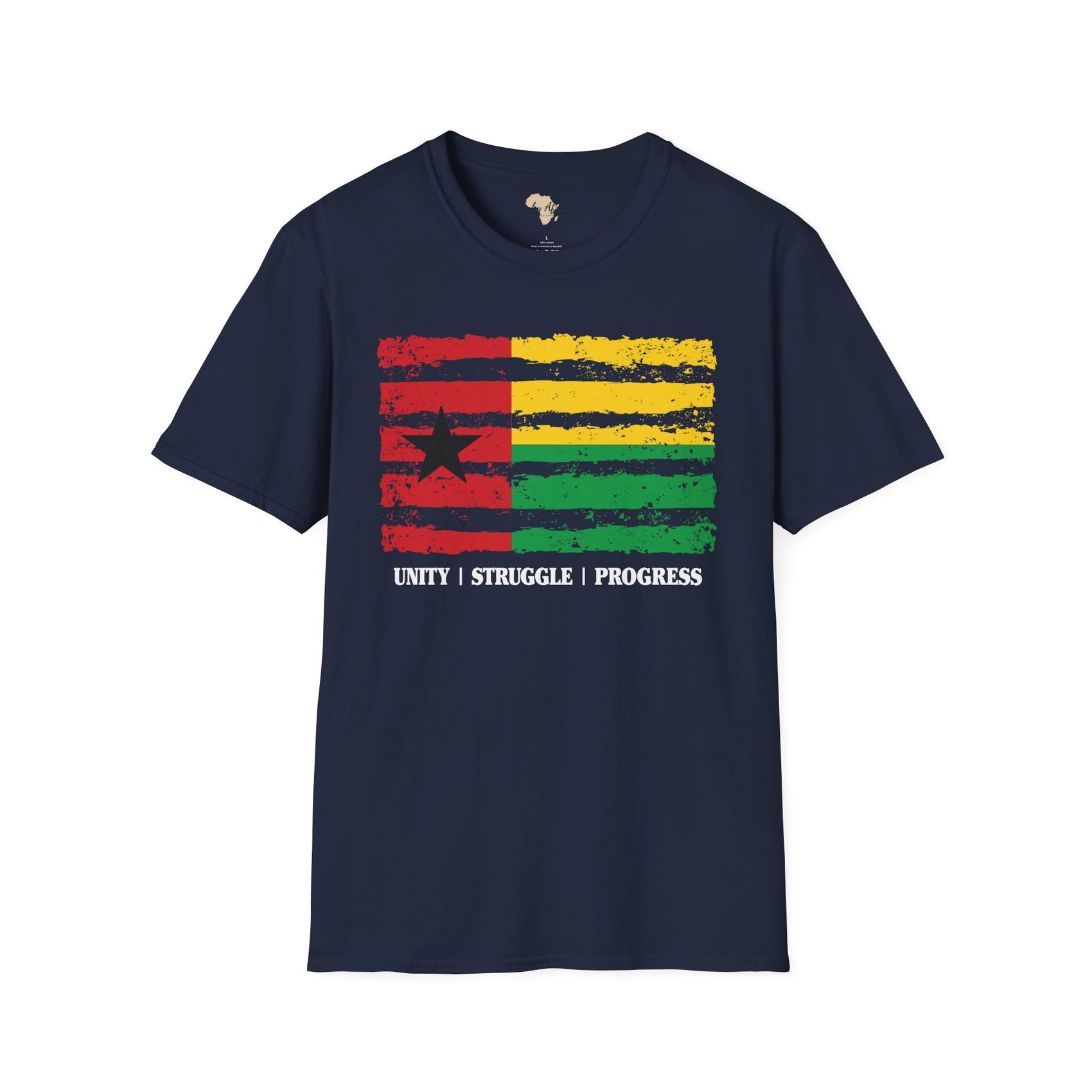 Guinea-Bissau strip unisex softstyle tee
