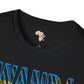 Rwanda text unisex softstyle tee