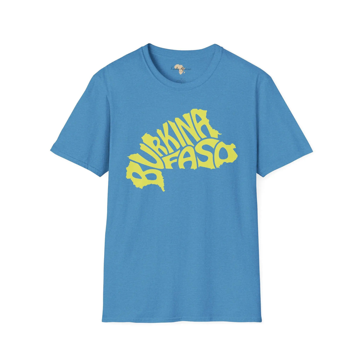 Burkina Faso cut unisex softstyle tee Funky African