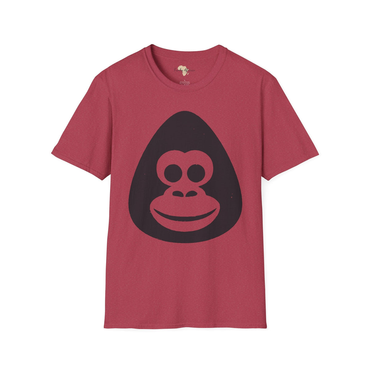 monkey graffiti unisex softstyle tee Funky African