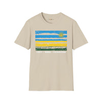 Rwanda strip unisex softstyle tee