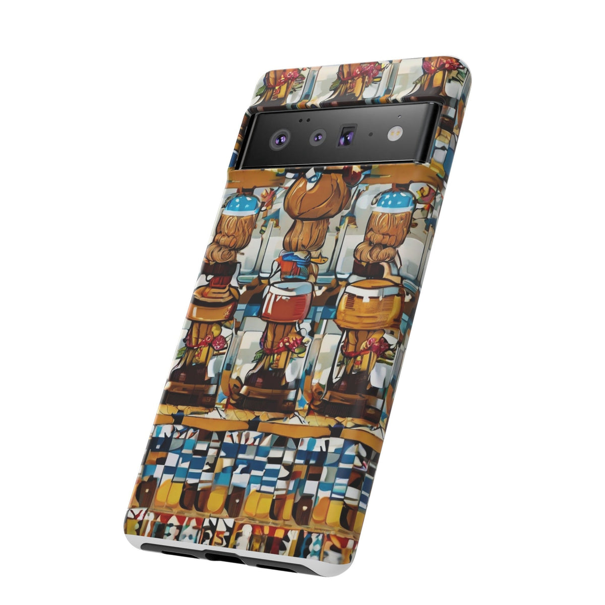 African Print Google Pixel Tough Cases Funky African