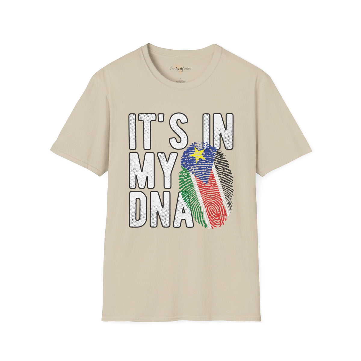 it's in my DNA unisex tee - South Sudan Funky African