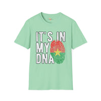 it's in my DNA unisex tee - Burkina Faso