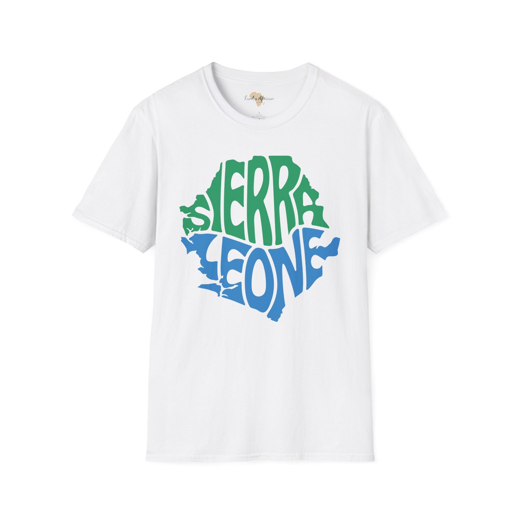 Sierra Leone cut unisex softstyle tee