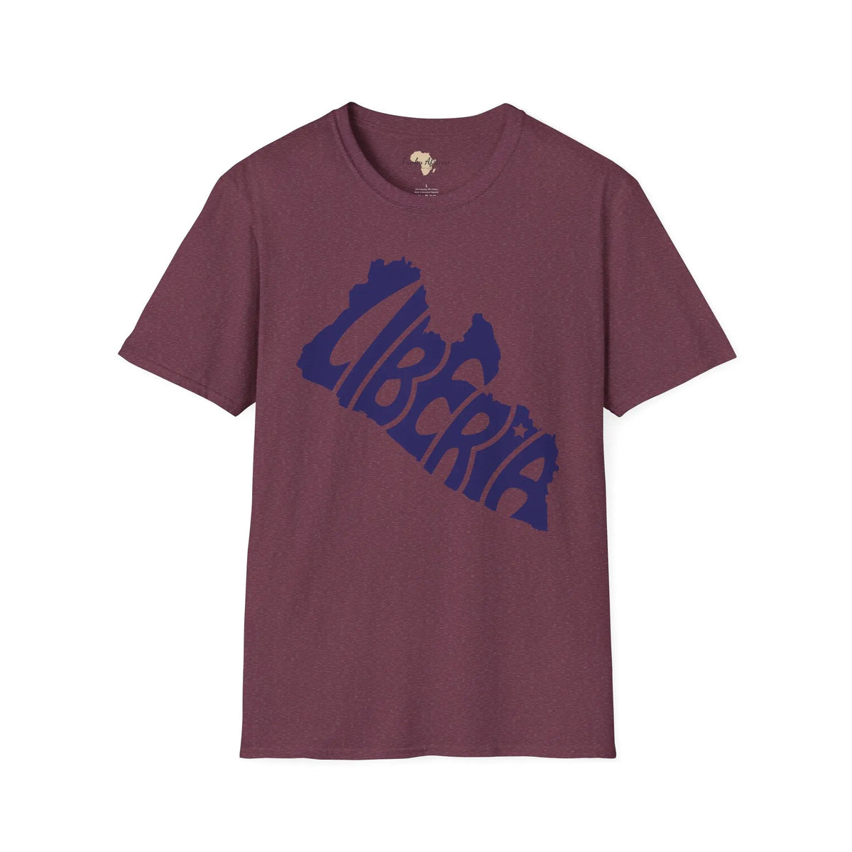 Liberia cut unisex softstyle tee Funky African