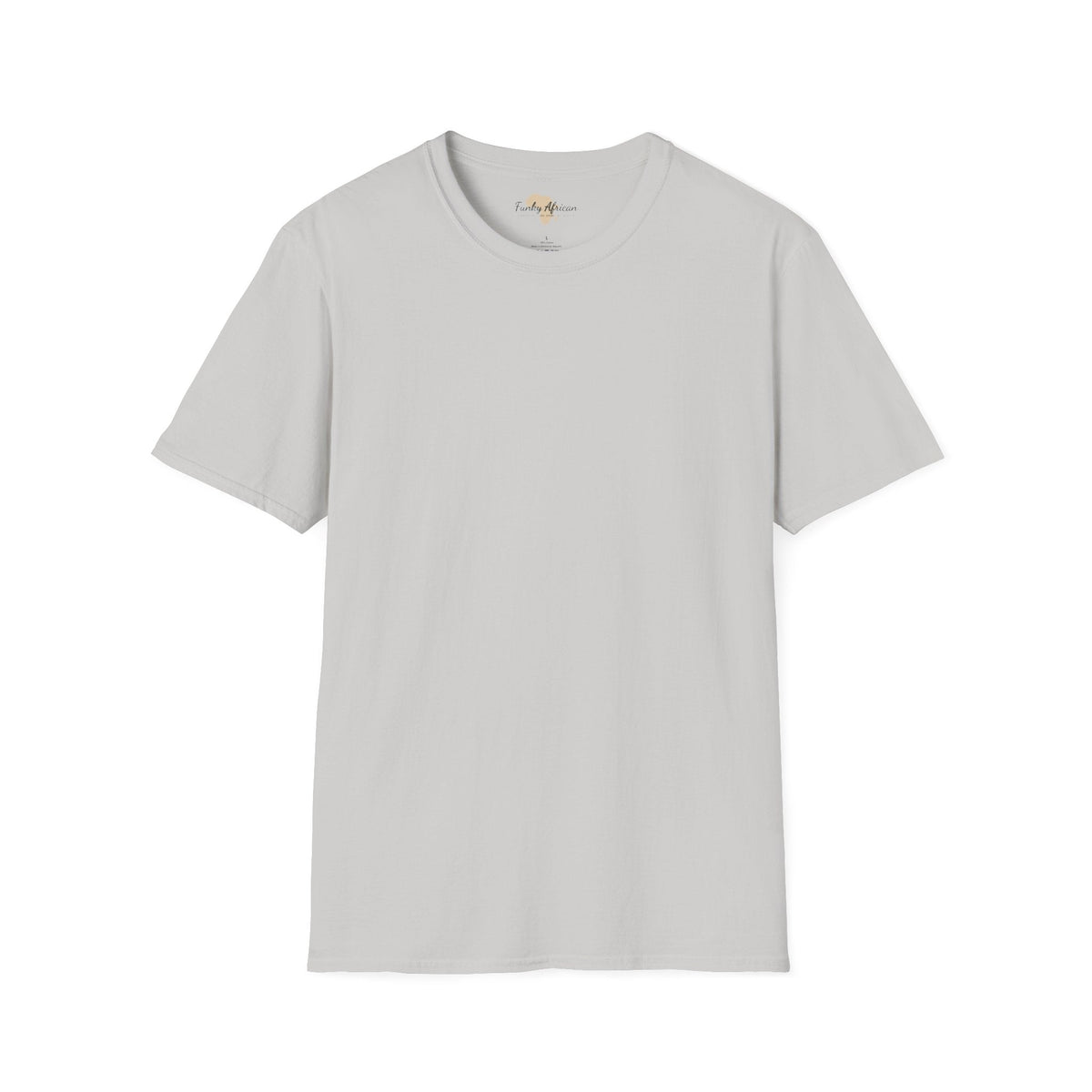 Blank unisex softstyle tee Funky African